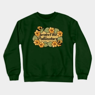 Protect the Pollinators Bee Keeping Crewneck Sweatshirt